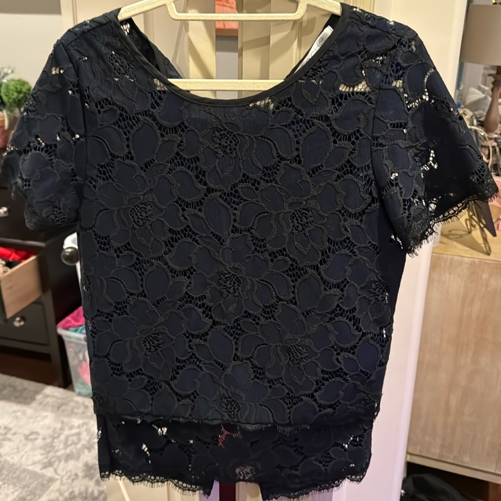 Two piece top and bottom